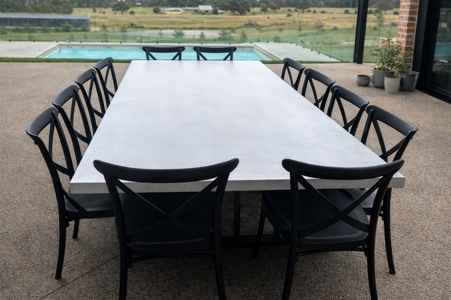 Rectangle Outdoor Dining Table